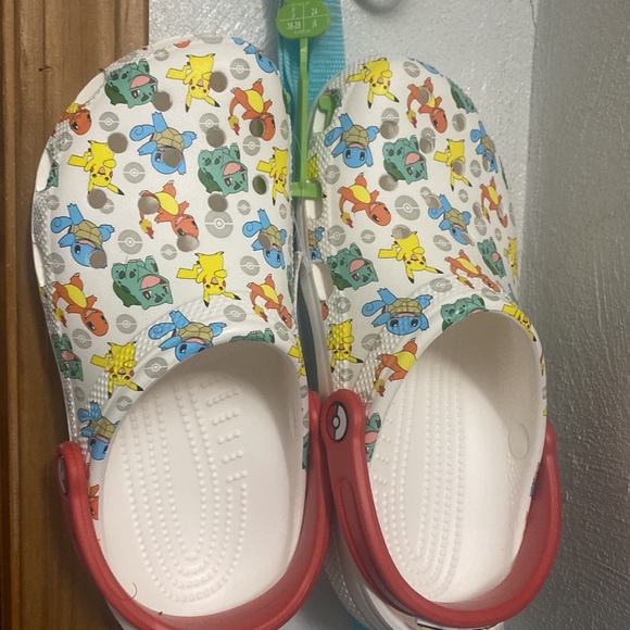 Croc Pokémon 10Jibbitz+Crossbody+Boba-tea ID🧋💛Pokémon Loungefly+Pikachu🗝⛓ - Picture 7 of 13